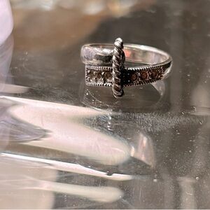 Sterling Silver Ring stamped 925 on